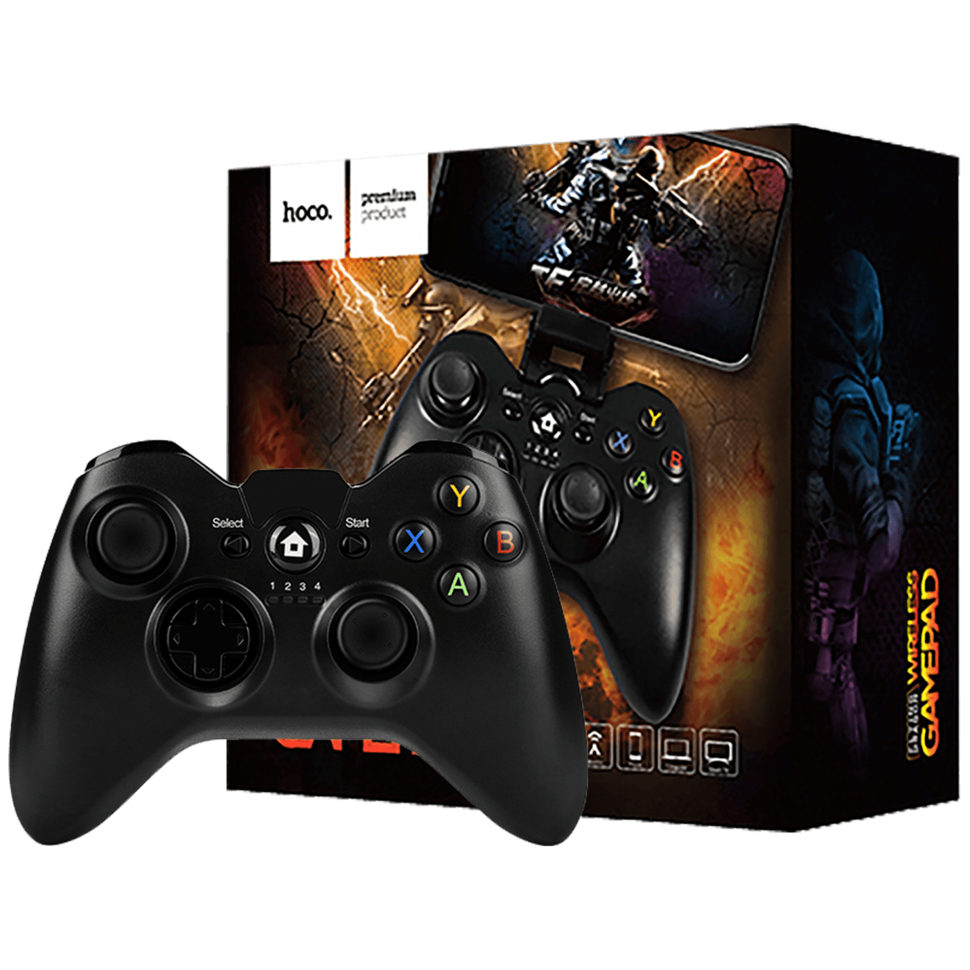 hoco. Gamepad bežični za mobitel, Bluetooth - Flying Dragon Wireless gamepad