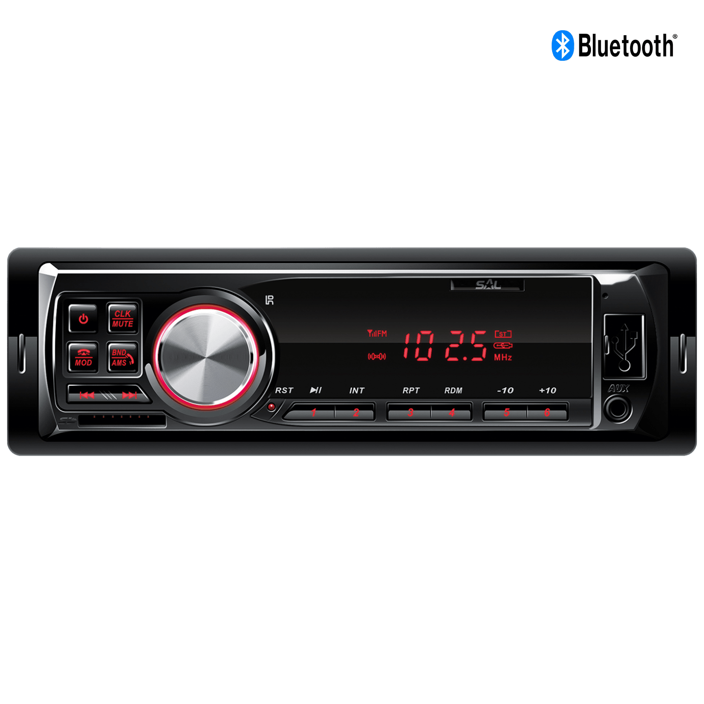 Auto radio, 4 x 45W, BT, FM, USB/SD/AUX, daljinski upravljač - SAL