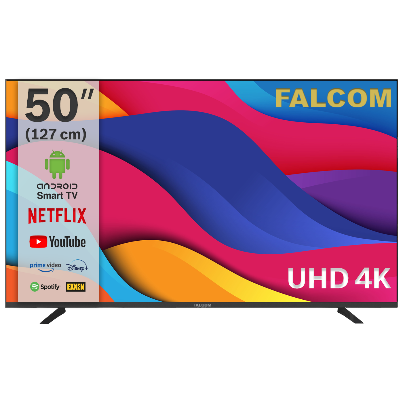 Falcom TV - Smart LED TV@Android 50