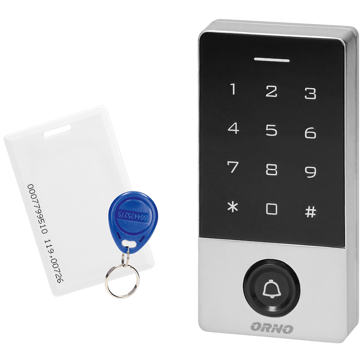 Dodirna tastatura, RFID / Tag reader , zvono, IP68