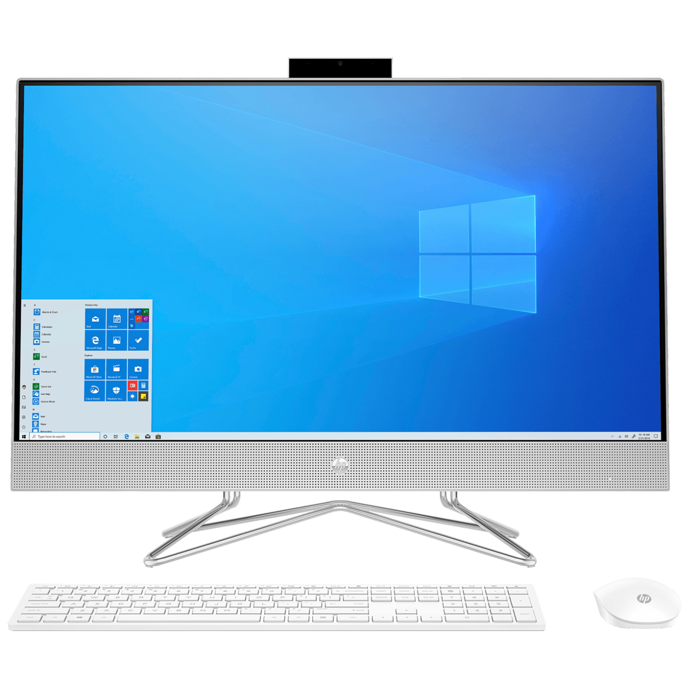 HP Desktop AiO, AMD Ryzen 5 4500U, 16GB DDR4, SSD 512GB, 27