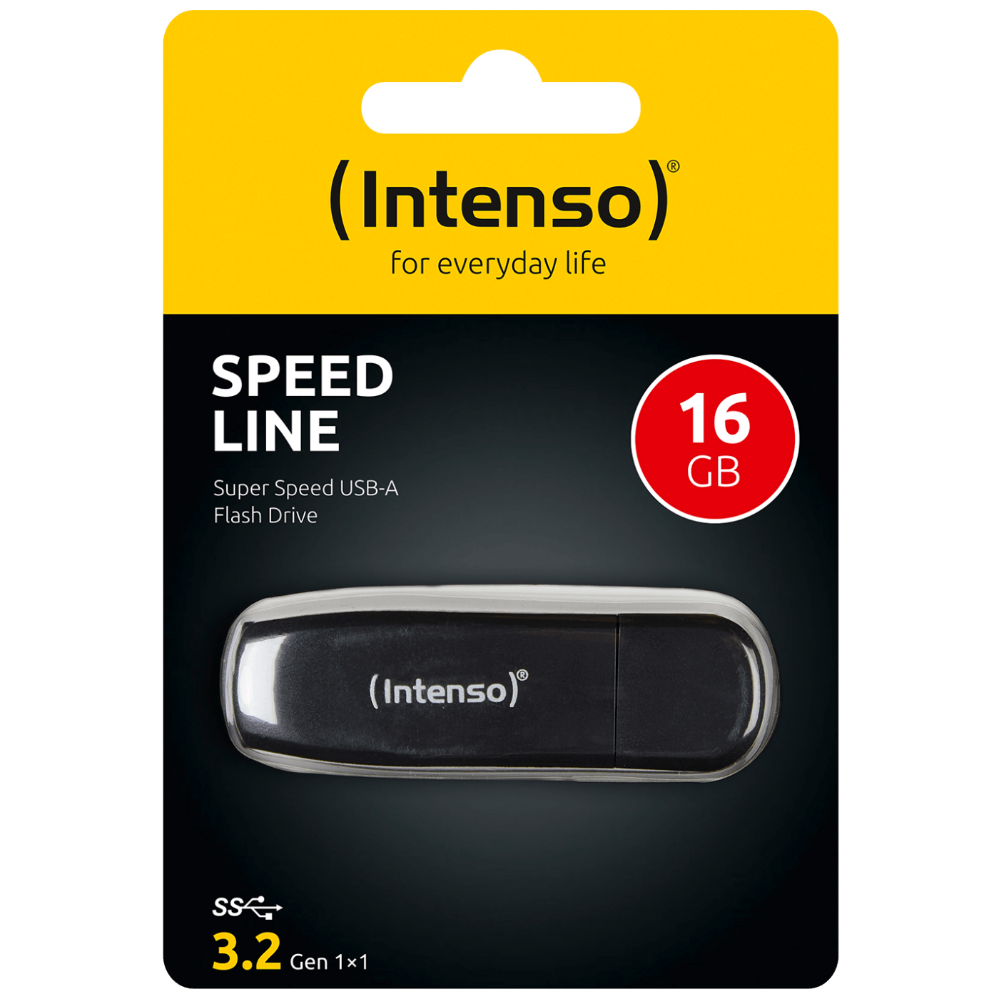 USB Flash drive 16GB Hi-Speed USB 3.2, SPEED Line