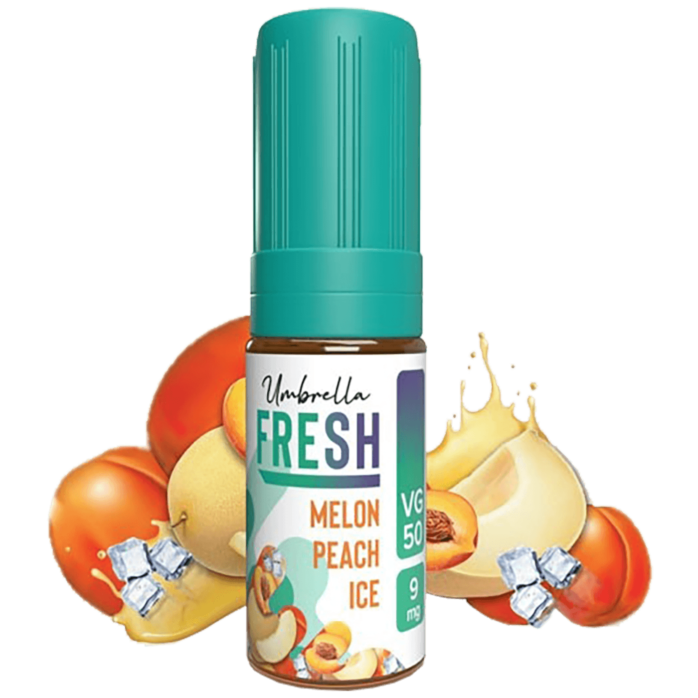 Tekućina za e-cigarete, Melon Peach Ice 10ml, 4.5mg