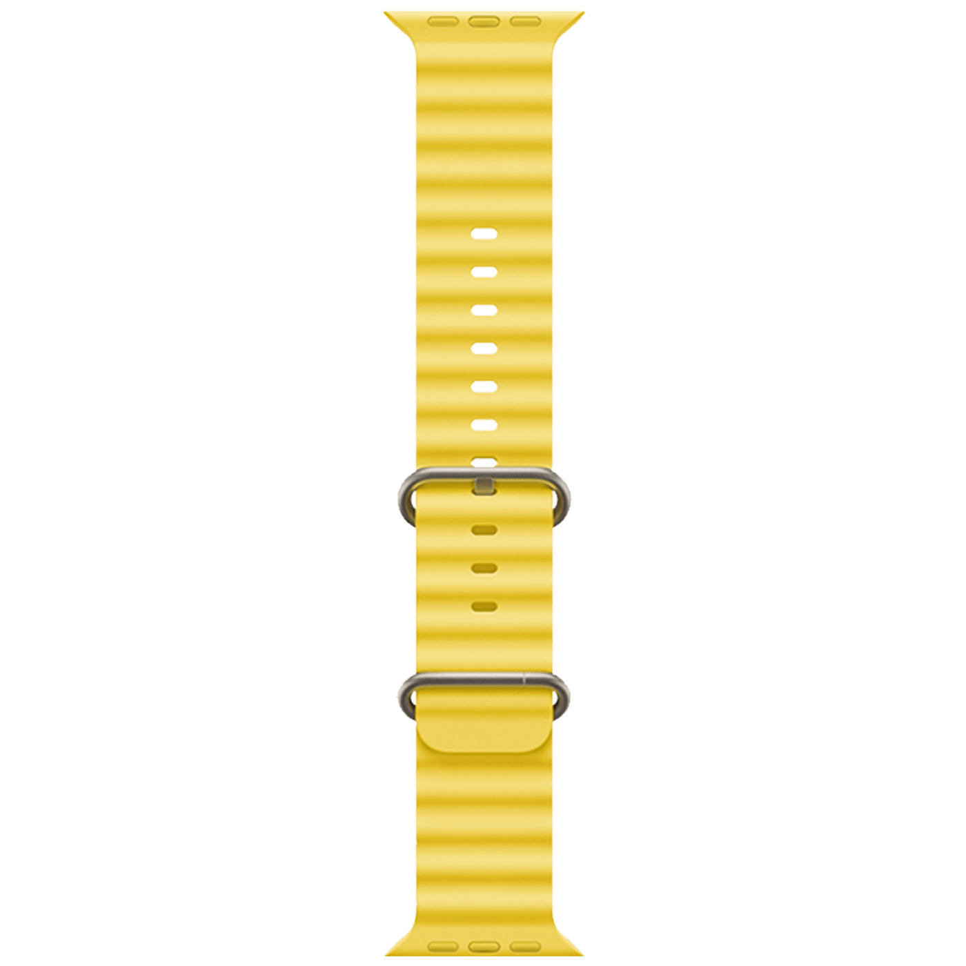 Silikonski remen za iWatch, 42/44/45/49mm, žuta