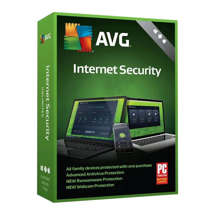 AVG Internet Security 3-PC-a 2 godine (samo za Windows)