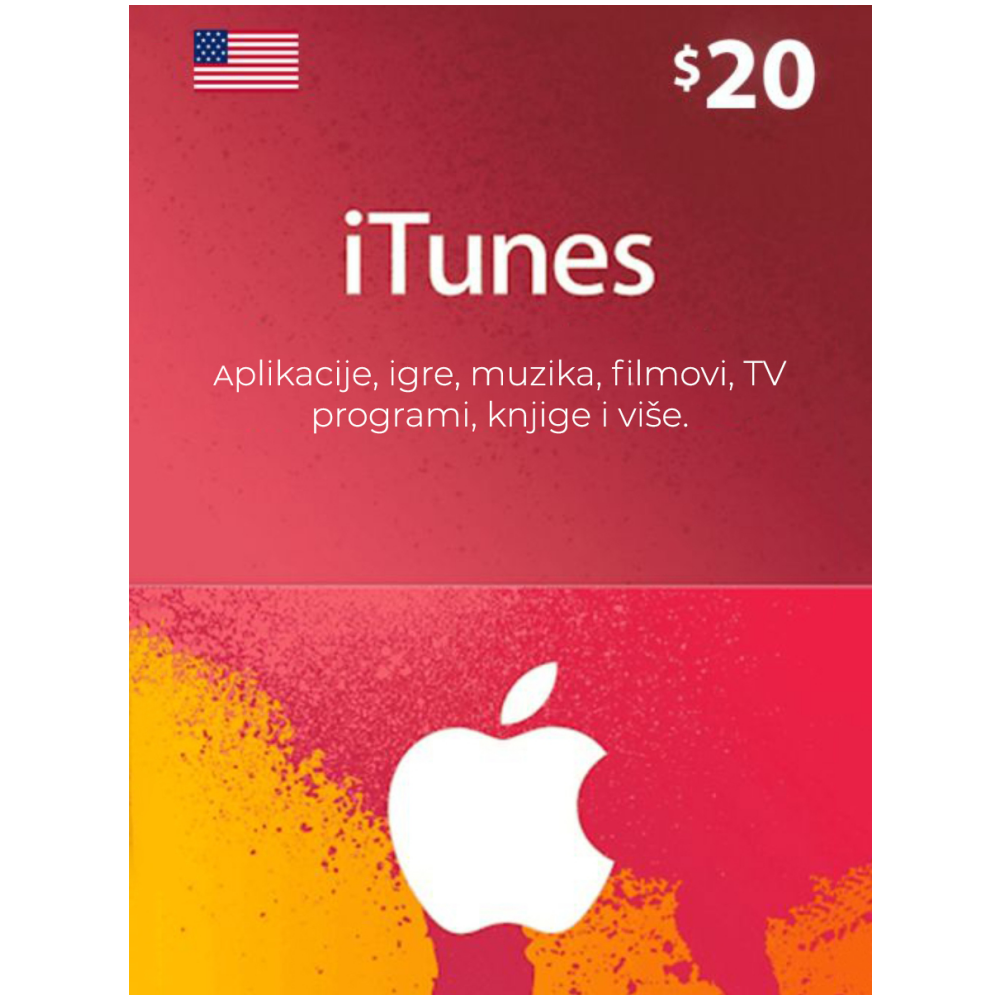 Itunes 20$ - Sjedinjene Američke Države