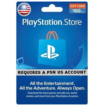 Playstation Network - Sjedinjene Američke Države 100$
