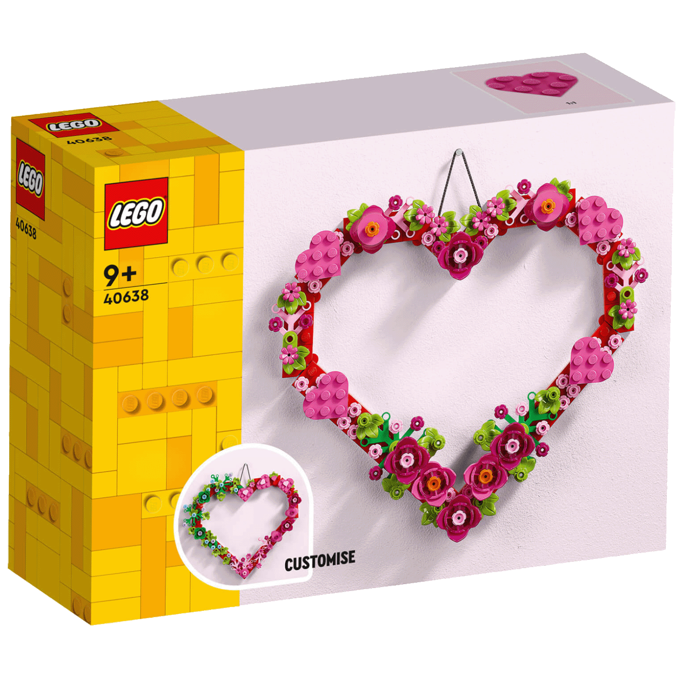 Dekoracija Srce, LEGO Extended Line