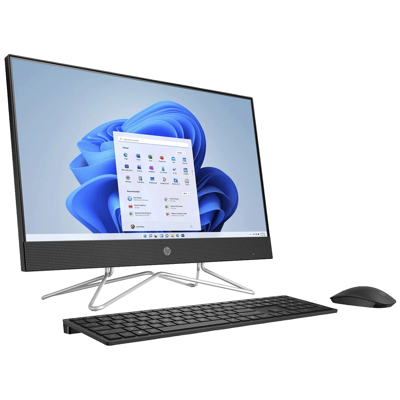HP Desktop AiO, Intel i5-1135G7, 8GB DDR4, SSD 512GB, 23.8