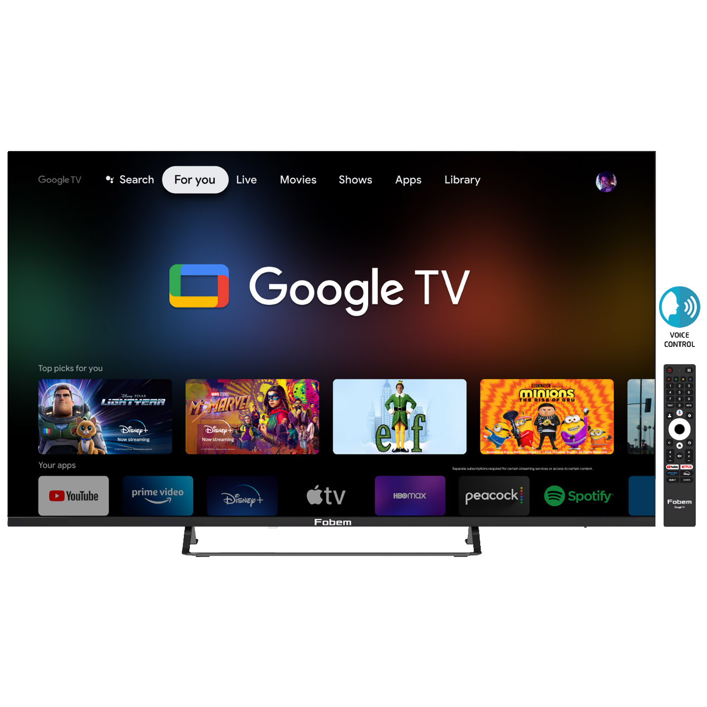 Fobem Televizor Smart LED FullHD 43