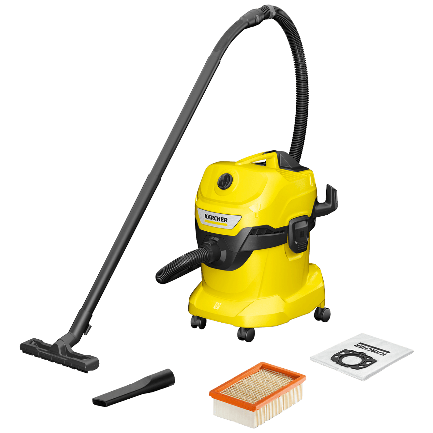 Karcher Usisavač za mokro/suho usisavanje, 1000W, spremnik 20lit - WD 4 V-20/5/22