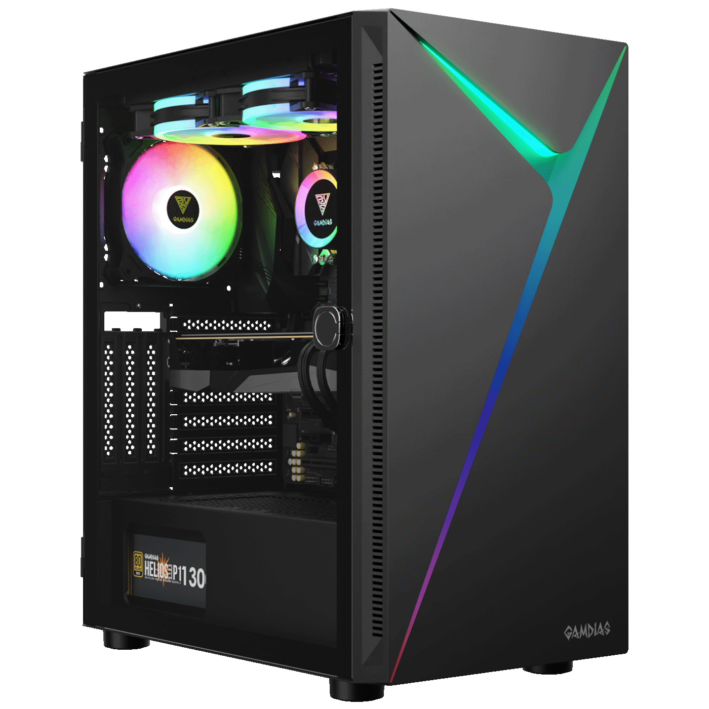 Zeus Desktop PC, Ryzen 5 7500F, 16GB DDR5, SSD 1TB, RX6650 - Ryzen 5 7500F/16GB/1TB/RX6650