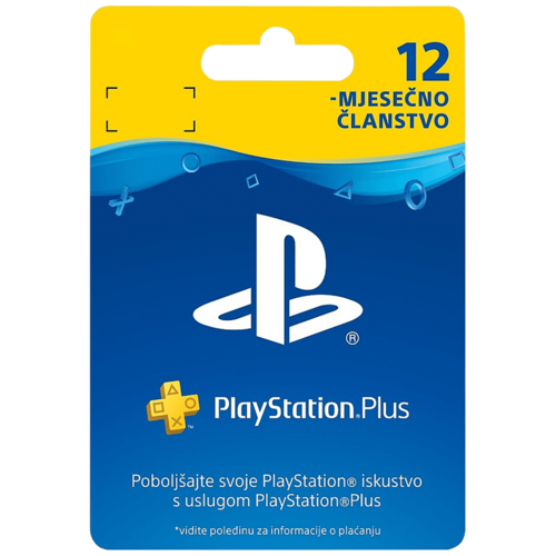 Članska kartica, 12 mjeseci,  PlayStation Plus 365