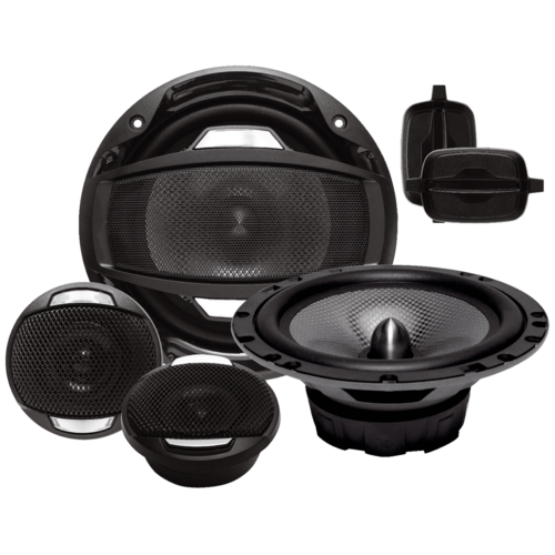 Auto zvučnici, set, 2 x 165 / 2 x 35 mm, 200 W, 4 Ohm