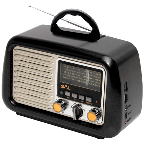 Retro radio + BT bežični zvučnik, 4in1, FM, MP3, AUX