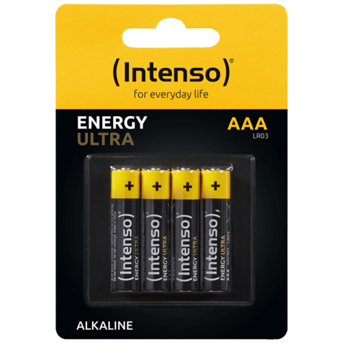 Baterija alkalna, AAA LR03/4, 1,5 V, blister 4 kom