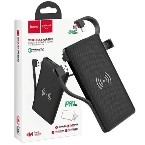Punjač prijenosni za mobitele, brzi QC/PD, 10000 mAh, 3A