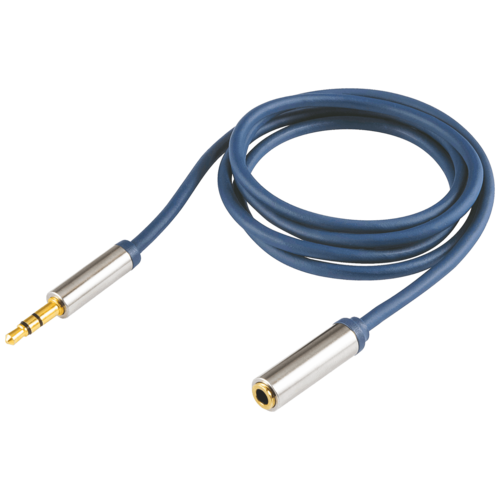 RCA stereo kabl,3.5mm muški, 3.5mm ženski,prem.kv., 5 met