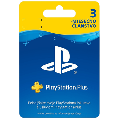 Članska kartica, 3 mjeseci,  PlayStation Plus 365