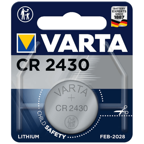 Baterija litijska, CR2430, 3 V, dugmasta, blister 1 kom