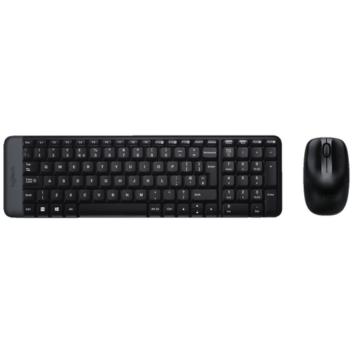 Tastatura + miš, bežični set, 2.4 GHz
