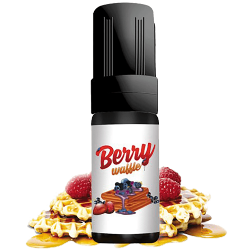 Tekućina za e-cigarete, Berry Waffle 10 ml, 9 mg