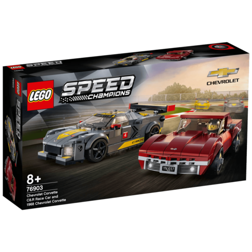 Chevrolet Corvette C8R i 1968 Chevrolet Corvette, LEGO Speed