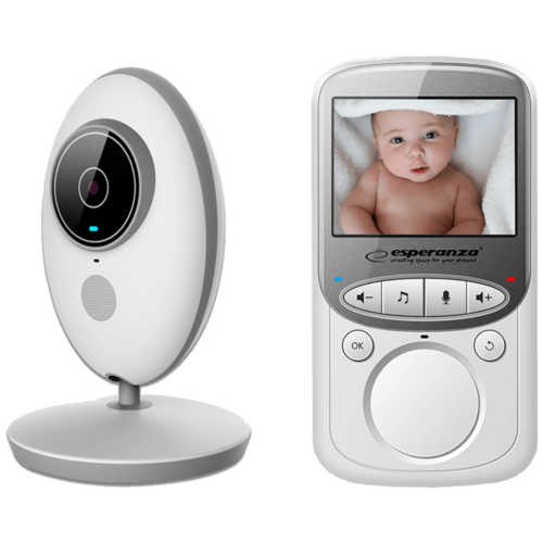 Baby monitor, 2.4 inch LCD, LED indikator, 2.4 GHz