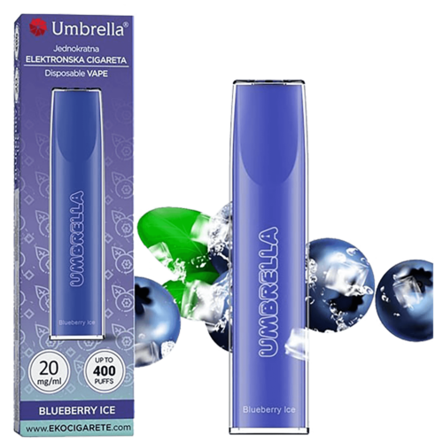 Cigareta elektronska, jednokratna, Blueberry Ice 20mg