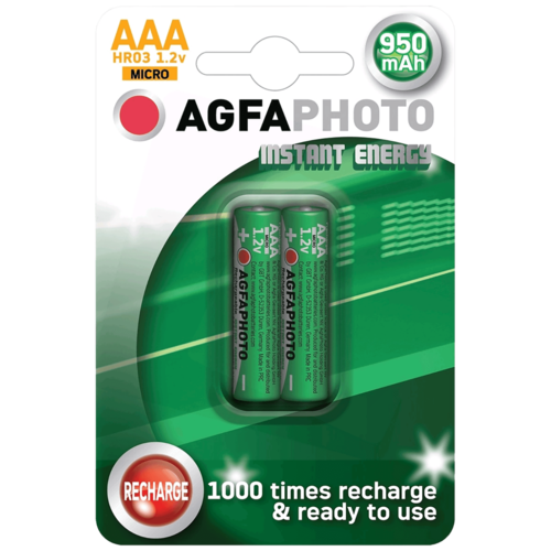 Punjiva baterija, AAA, 1.2 V, 950 mAh, blister 2 kom.