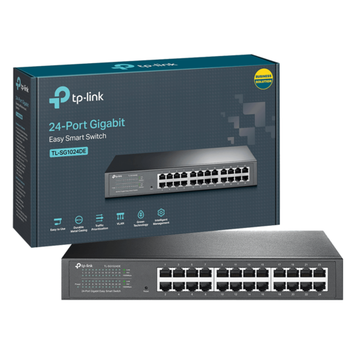 24-Portni switch, 24 x 10/100/1000 Mbps