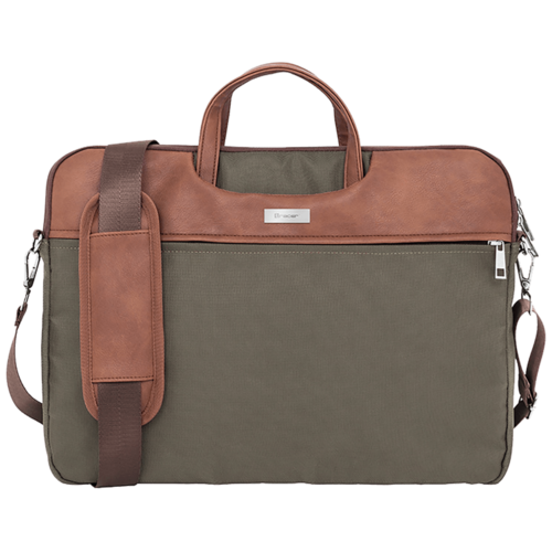 Torba za laptop 15,6 inch, eko koža, Green PU