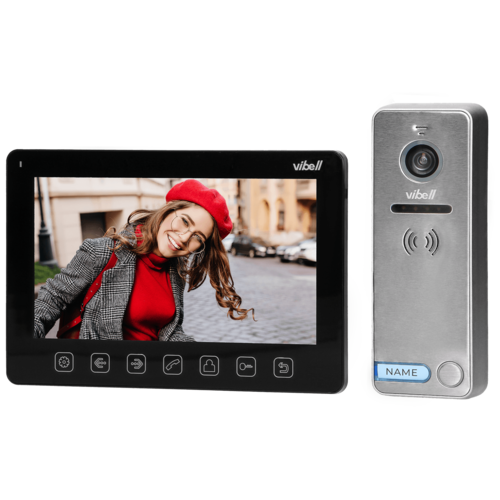 Video interfon, 7 inch LCD, Noveo, set