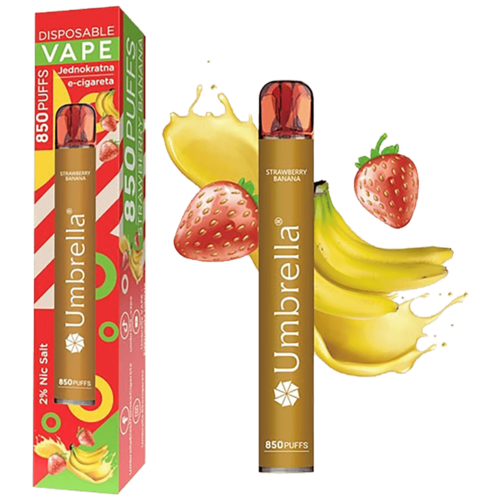 Cigareta elektronska, jednokratna,  Strawberry Banana 20 mg