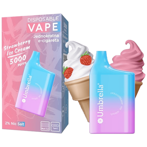 Cigareta elektronska, jednokratna, Strawberry Ice Cream