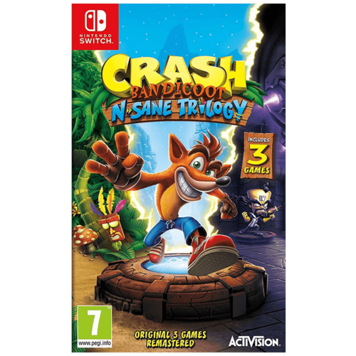 Igra za Nintendo Switch: Crash Bandicoot N.Sane Trilogy