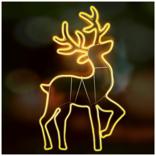 Dekorativna rasvjeta, LED neonska figura, jelen