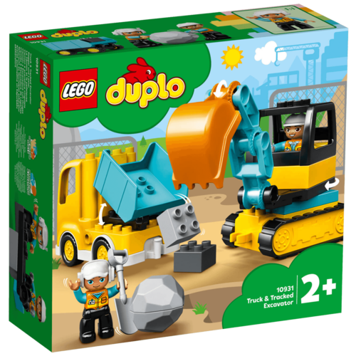 Kamion i bager gusjeničar, LEGO Duplo