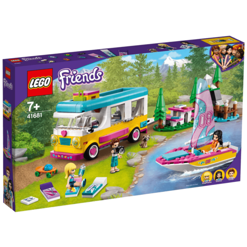 Kombi kamper i jedrilica, LEGO Friends