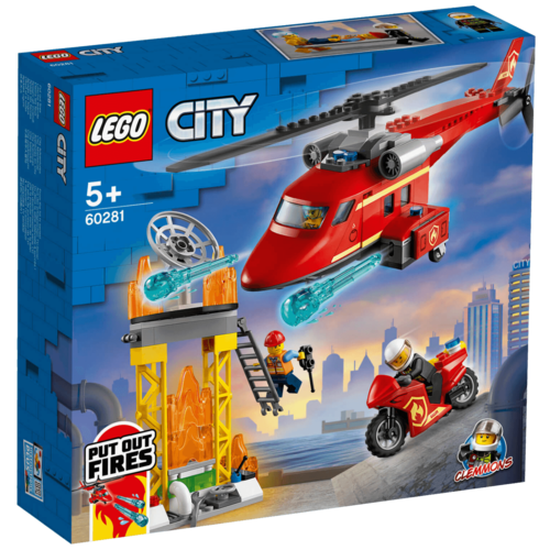 Vatrogasni spasilački helikopter, LEGO City