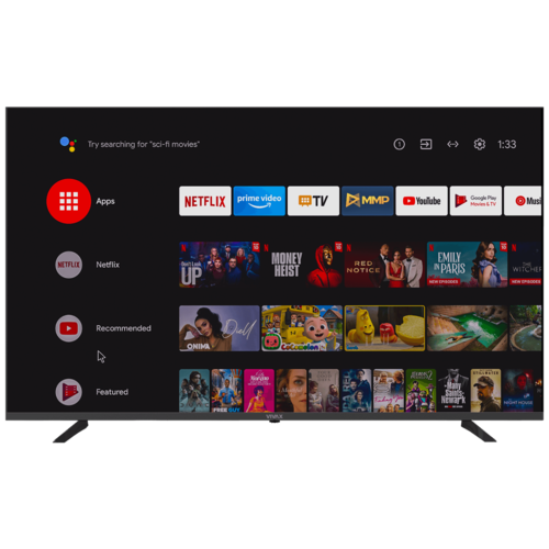Smart LED TV@Android 58 inch, UHD 4K, DVB-T2/C/S2, WiFi, BT