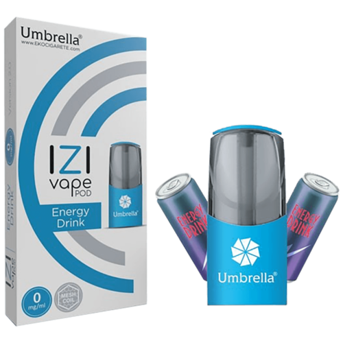 Tekućina za e-cigarete, Izi Vape Pod Energy Drink 10mg