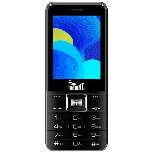 Mobilni telefon, 2.8 inch inch zaslon, Dual SIM, BT, FM radio, crna