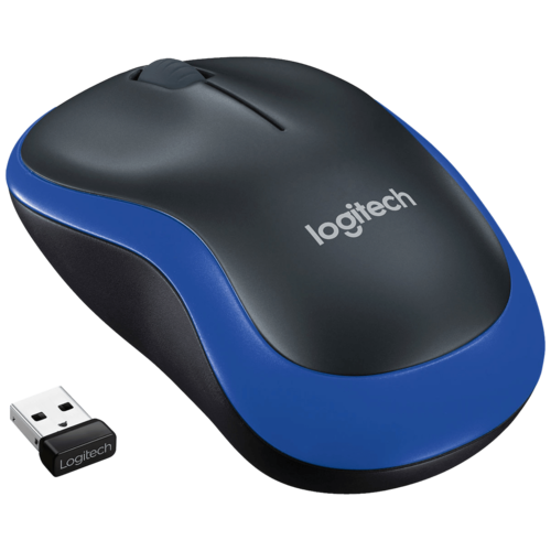 Miš bežični, 2.4 GHz, 1000 dpi, USB nano, Blue