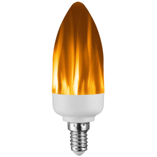 Sijalica, 3in1, LED, E14, 220V AC, efekt baklje