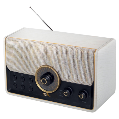 Retro radio, AM-FM-BT-USB-mSD