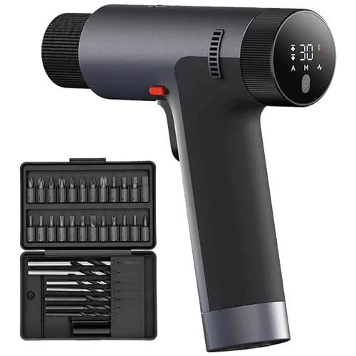 Bežična akumulatorska bušilica-odvijač, set