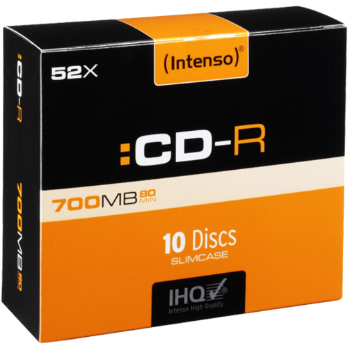 CD-R 700MB (80 min.) pak. 10 komada Slim Case