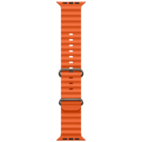 Silikonski remen za iWatch, 42/44/45/49mm, orange