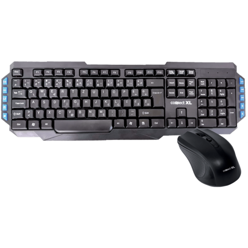 Tastatura + miš, bežični set, 2.4GHz